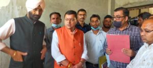 CM Dhami In Khatima