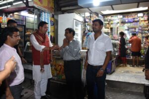 CM Dhami Suddenly Meet Public