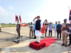 CM Dhami In Ayodhya
