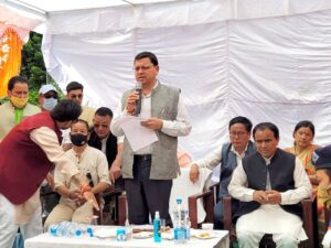 CM Met Disaster Effected Families In Pithoragarh 