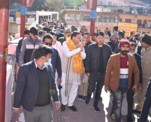 CM Dhami In Badrinath Dham
