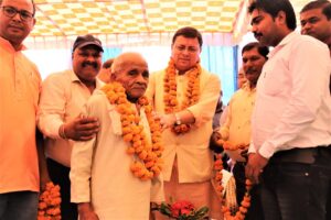 CM Dhami In Khatima