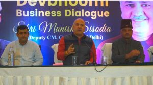 Manish Sisodia In Uttarakhand