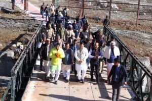 CM Dhami Reach Kedarnath