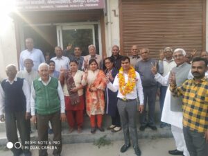 Congress State general Secretary Sanjeev Chaudhary :