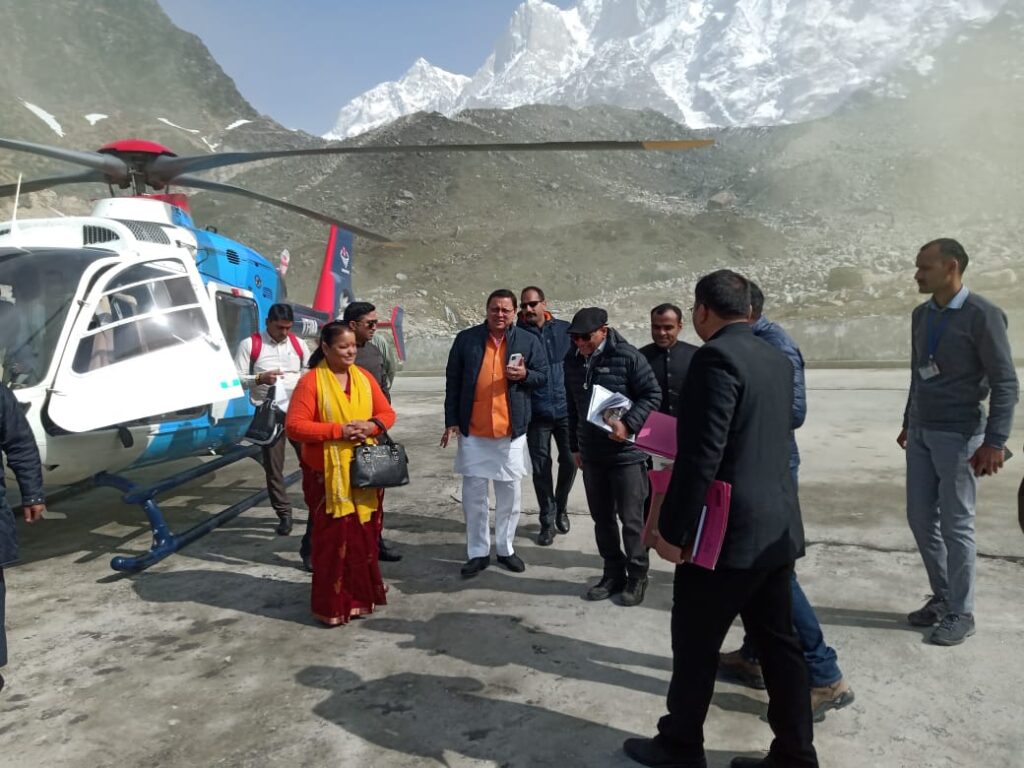 CM In Kedarnath