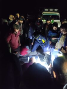 Road Accident In Vikasnagar