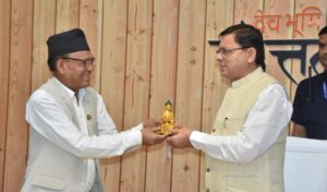 CM Dhami Met