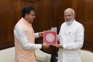 CM Dhami Meets-PM Modi :