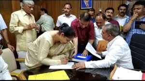 Kalpana Filed Rajya Sabha Nomination