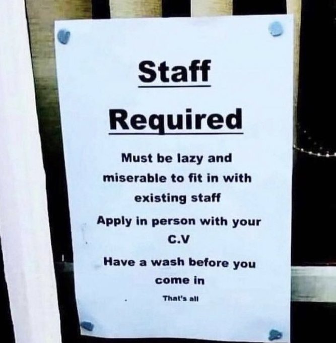 Job Advertisement Viral
