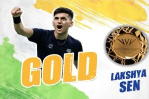 Lakshya Wins Gold Medal 