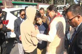 Cm Dhami Sent Injured Teenager