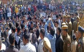 Youth Paper Leak Protest