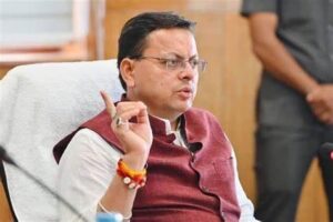 CM Dhami In Champawat