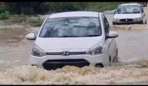 Heavy Rainfall In Vikasnagar: