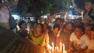 candle march in uttarakhand