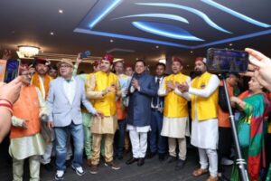 CM Dhami In London