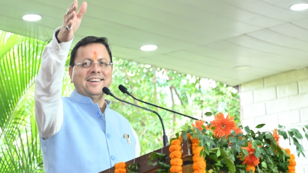 CM Dhami Madhyapradesh Visit : सीएम धामी मध्यप्रदेश व राजस्थान के दौरे पर रवाना, जनसभाओं को करेंगे संबोधित