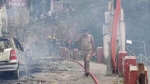 fire in hotel mussoorie