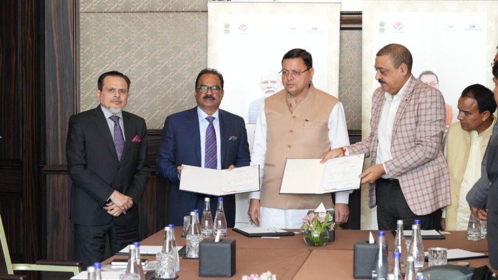 MOU Sign in Dubai : यूएई में बजा सीएम धामी का ढंका, निवेशकों के साथ किए 15475 करोड़ के MOU