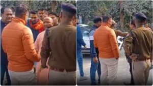 Fight between officer and dalip rawat