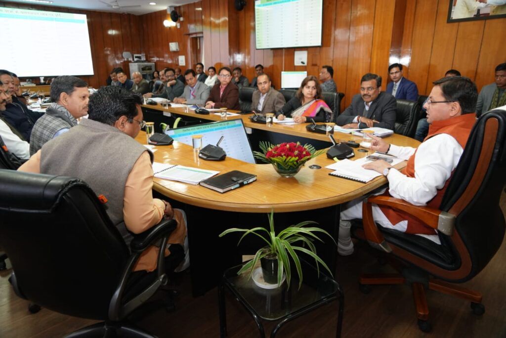 CM Meeting on Bharat Yatra : विकसित भारत संकल्प यात्रा के सफल संचालन के लिए जुटे सीएम धामी, बैठक में अधिकारियों को दिए निर्देश