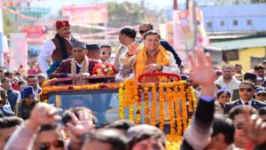 CM Road Show in Pithoragarh