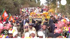 Cm road show in pauri