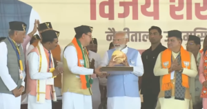 पीएम मोदी ने भरी चुनावी हुंकार, रूद्रपुर में विजय शंखनाद रैली से 2024 का किया श्रीगणेश