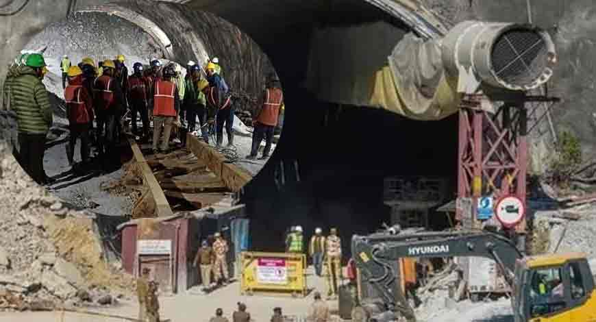 Congress On Silkyara Tunnel सिल्कयारा टनल हादसे पर गरमाई सियासत,  कांग्रेस ने मांगा 100 करोड़ का जवाब