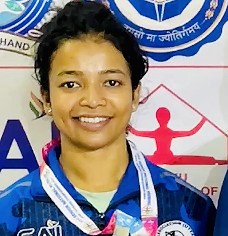 Jyoti Arya Wins Bronze:राष्ट्रीय खेलों में प्रदेश को मिला  पहला मेडल,  ज्योति वर्मा ने जीता कांस्य पदक