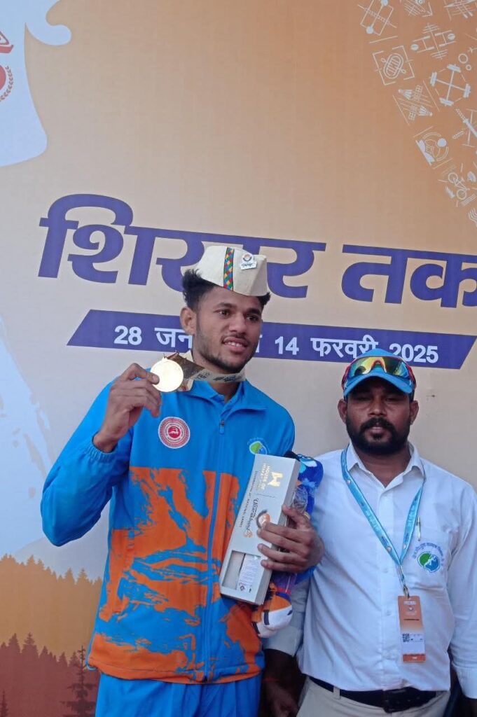 Dev Kumar Meena Record:राष्ट्रीय खेलों में मध्य प्रदेश के देव कुमार मीणा ने बनाया नया राष्ट्रीय रिकॉर्ड, पोल वॉल्ट में एस. सिवा का तोड़ा रिकॉर्ड