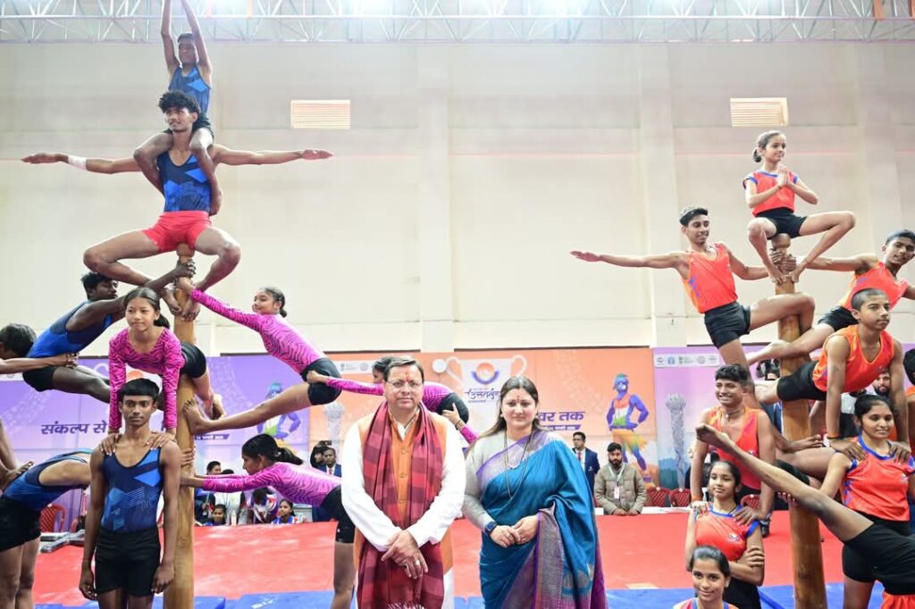 Cm Dhami Malkhambh Games:सीएम धामी ने मलखंब प्रतियोगिता का किया शुभारंभ, चकरपुर स्टेडियम में बॉक्सिंग छात्रावास बनाने की घोषणा