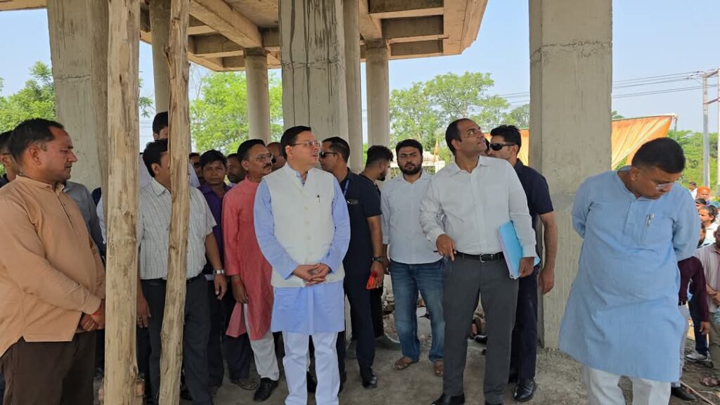Cm Dhami Purnagiri Temple:सीएम धामी ने निर्माणाधीन मां पूर्णागिरी मंदिर का किया स्थलीय निरीक्षण, पानी व शौचालय की व्यवस्था करने के दिए निर्देश
