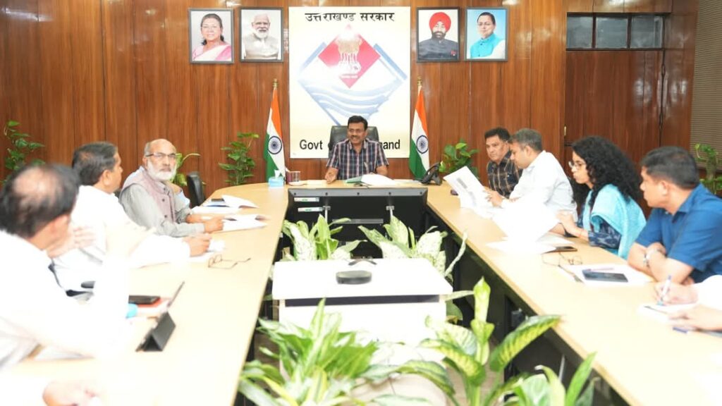 Anand Bardhan Vyay Samiti Meeting:मुख्य सचिव आनंद बर्द्धन ने की व्यय समिति की बैठक, सेतु निर्माण कार्य का समिति द्वारा किया अनुमोदन