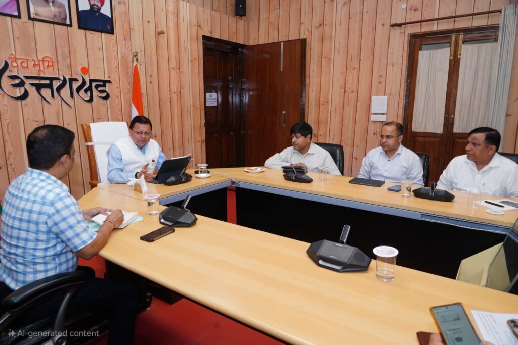 Cm Dhami Marathon Meeting:सीएम धामी ने अधिकारियों के साथ की उच्चस्तरीय बैठक, हाई अल्टीट्यूड अल्ट्रा मैराथन की शुरुआत करने के दिए निर्देश