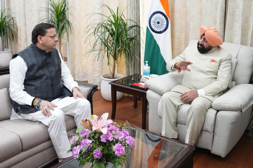 Cm Dhami Meet Governor:राज्यपाल से मिले सीएम धामी, आपदा को लेकर की चर्चा