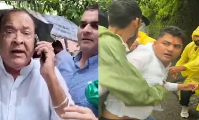 Congress Election Arop:नैनीताल जिला पंचायत अध्यक्ष चुनाव के दौरान भारी हंगामा, कांग्रेस नेताओं ने लगाया बीजेपी पर उनके छह सदस्यों के अपहरण का आरोप