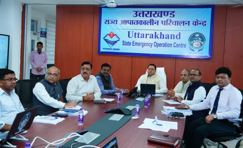 Cloud Burst Chamoli:चमोली के नंदानगर में फटा बादल, देहरादून में सीएम धामी ने की बैठक