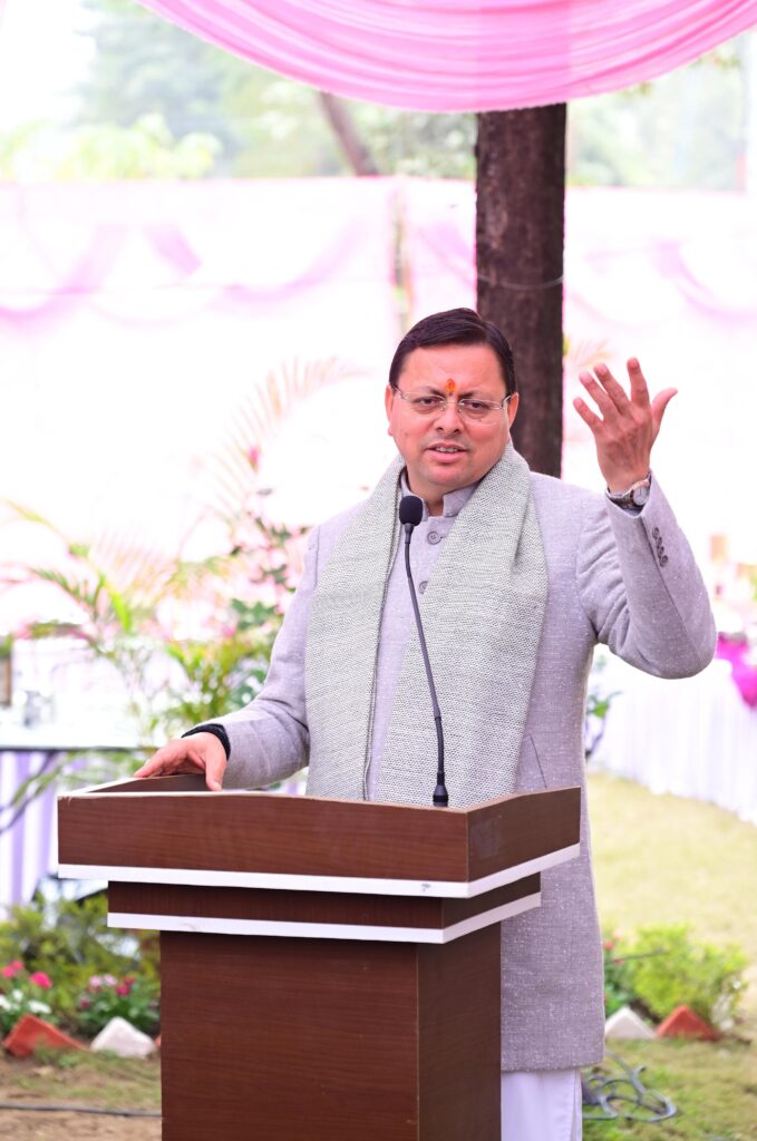 New Year Shubhkamna:सीएम धामी ने प्रदेशवासियों को दी नववर्ष की शुभकामनाएँ, सुख शांति की कामना