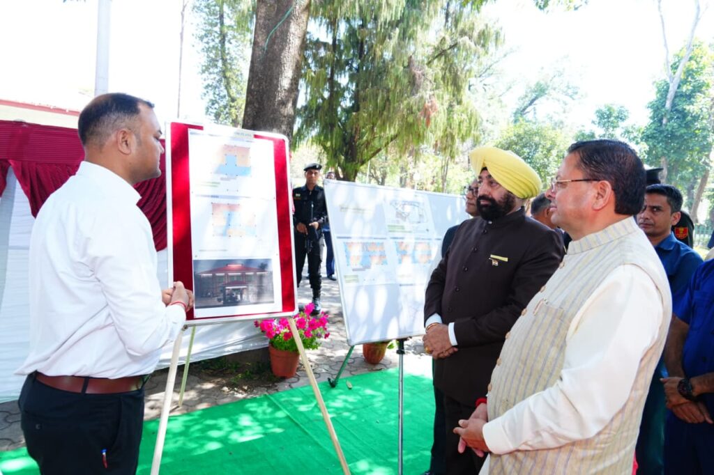 Lokbhawan Parisar Shilanyas:लोक भवन में बहुउद्देशीय भवनों का शिलान्यास, एक ही परिसर में मिलेंगी समेकित सुविधाएं