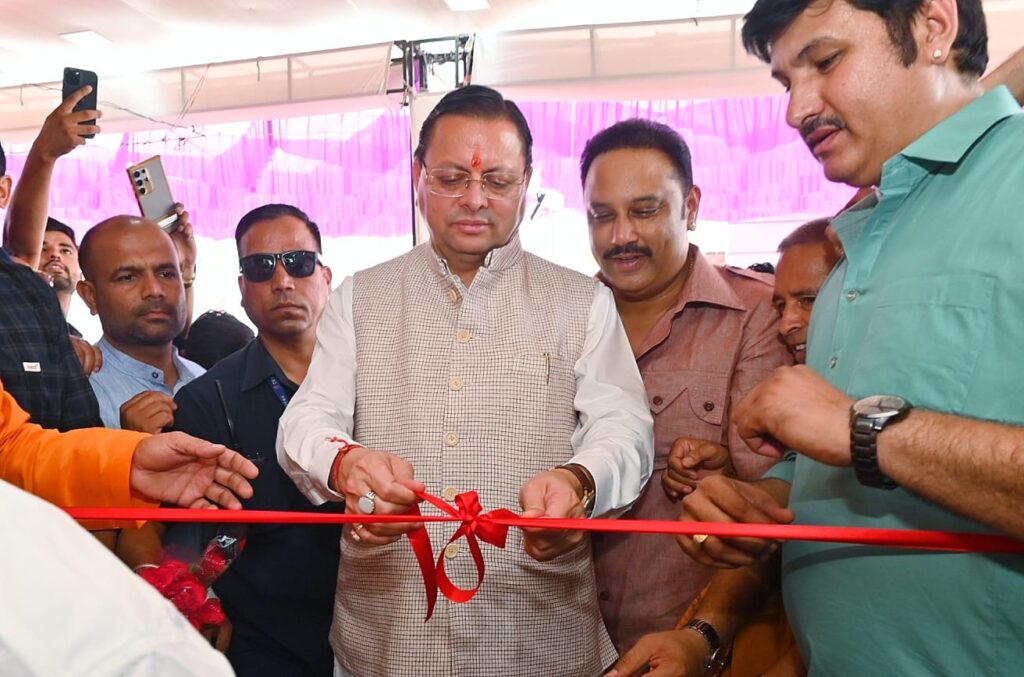 Cm Dhami Haridwar Daura:हरिद्वार दौरे पर सीएम धामी, नव निर्मित आनंद धर्मशाला ट्रस्ट का किया लोकार्पण