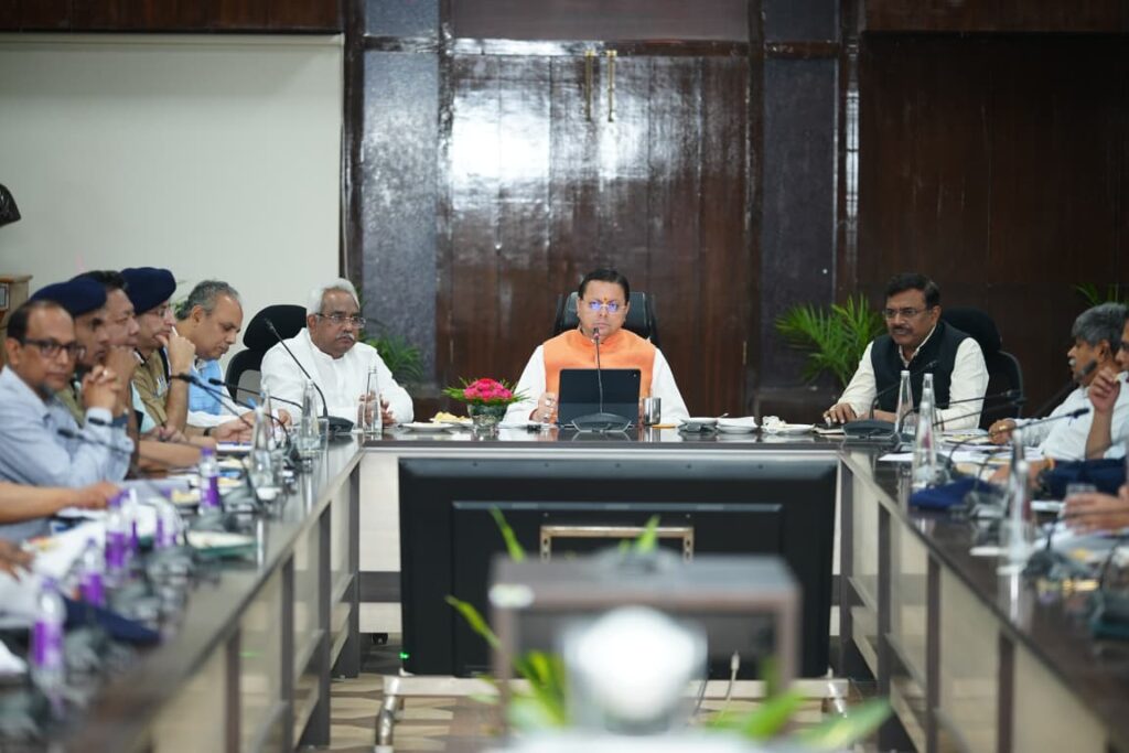 Cm Monsoon Baithak:मानसून से पहले सभी तैयारियां पूरी करें अधिकारी, सीएम धामी ने बैठक में दिए निर्देश