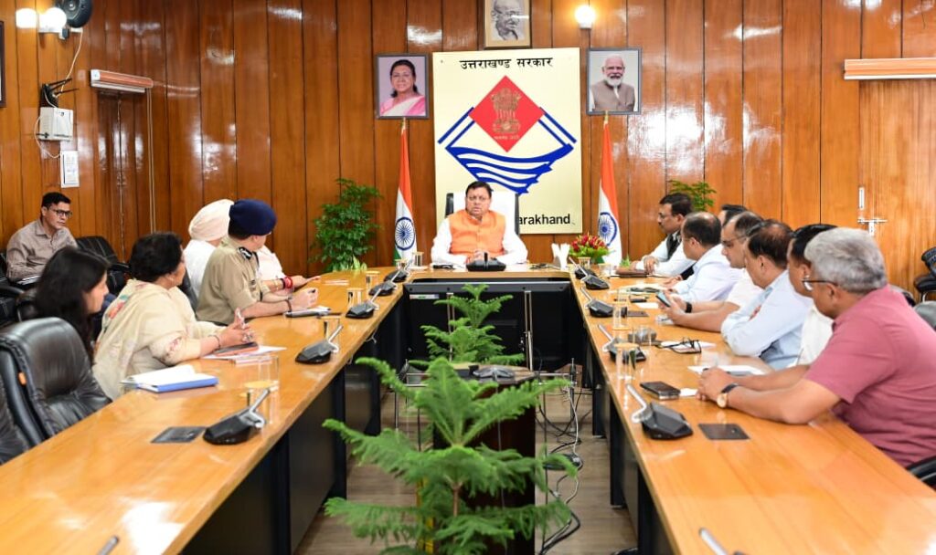 Cm Dhami On Nagrasu:सीएम धामी ने की उच्चस्तरीय बैठक, कर्णप्रयाग और नगरासू प्रकरण में निष्पक्ष कार्रवाई जारी